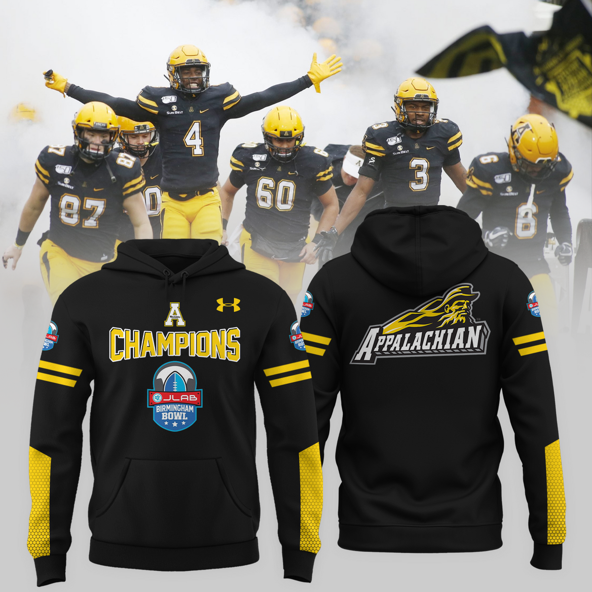 APPALACHIAN STATE – 2025 JLAB BIRMINGHAM BOWL Hoodie