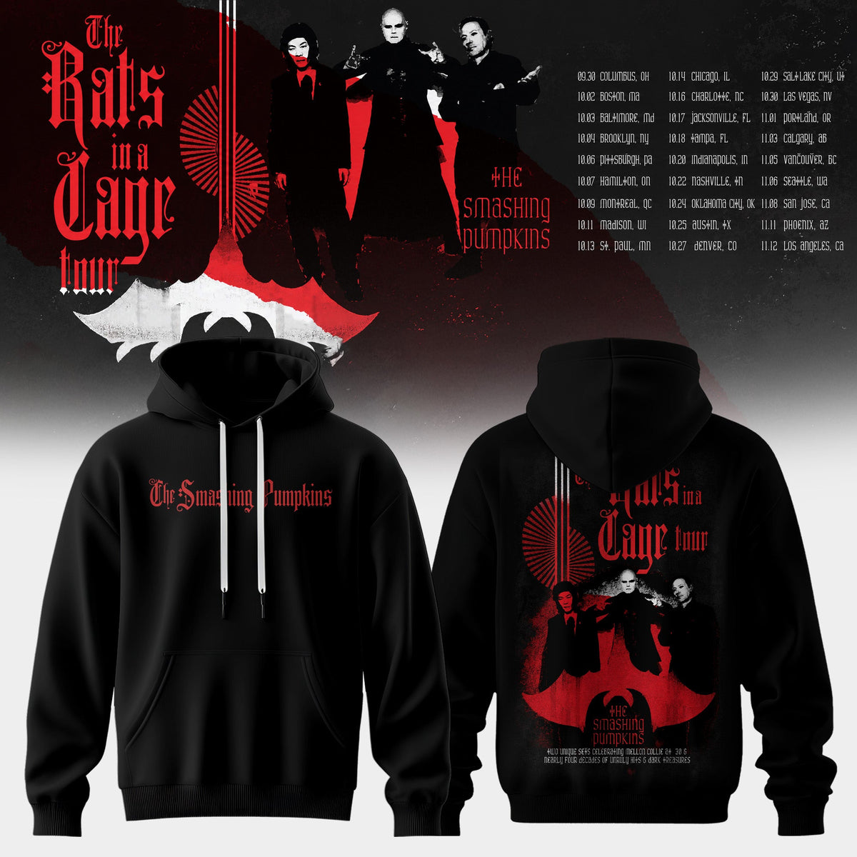 _ The Rats In A Cage Tour 2026 Edition Hoodie