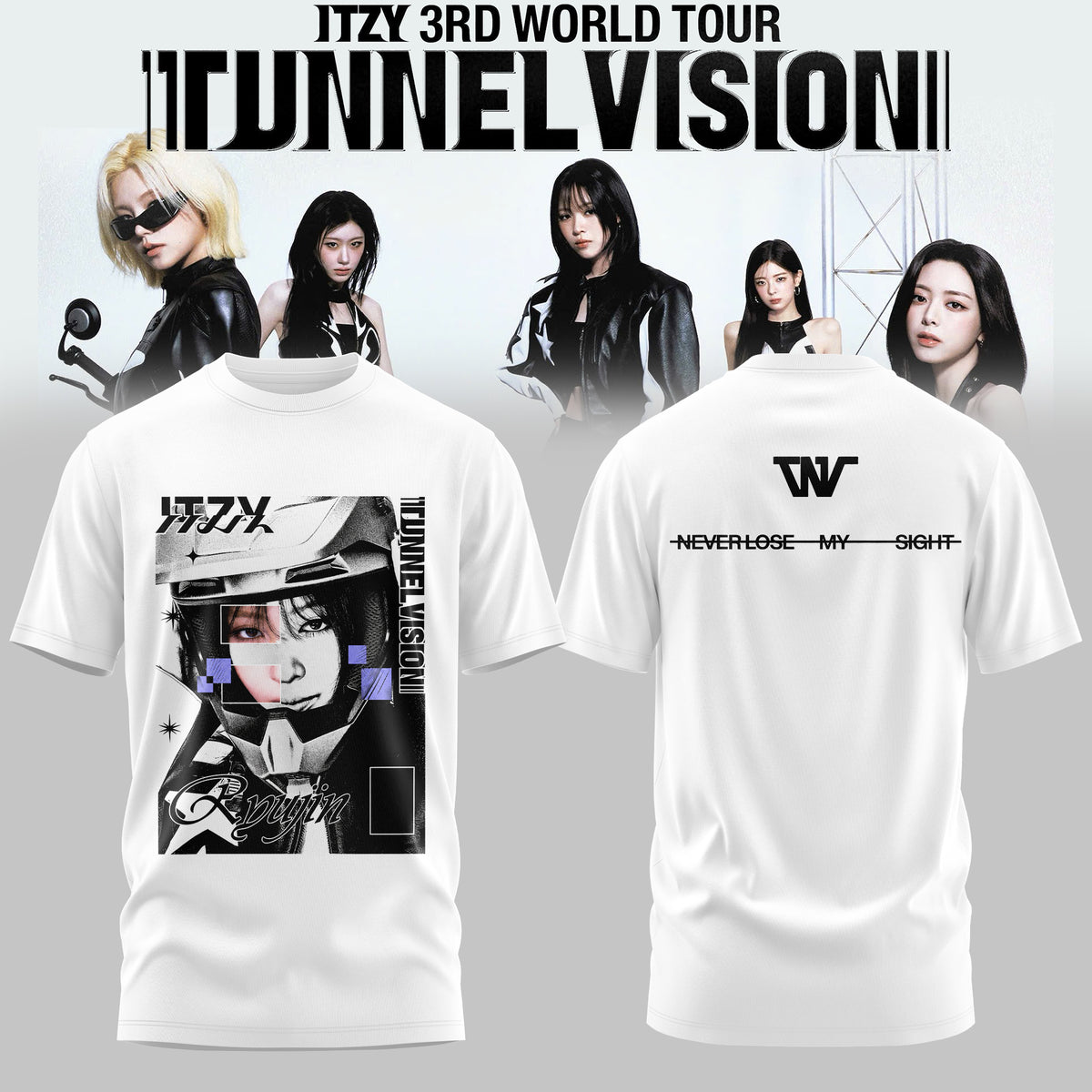 ITZY: 3RD WORLD TOUR Limited T-Shirt – Ryujin