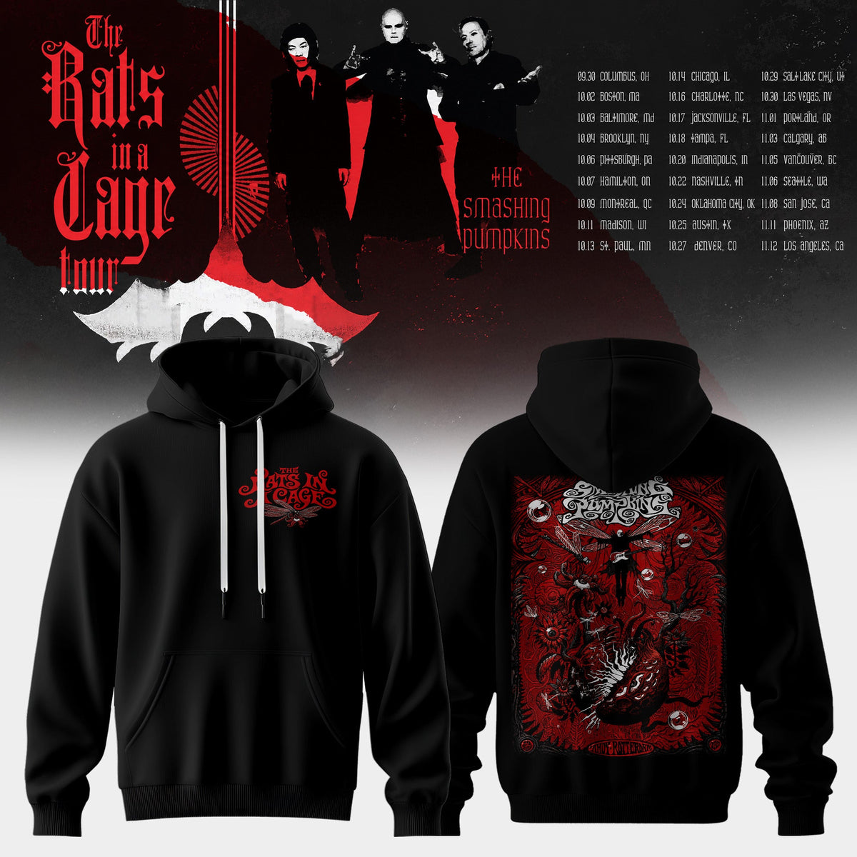 _ The Rats In A Cage Tour 2026 Edition Hoodie