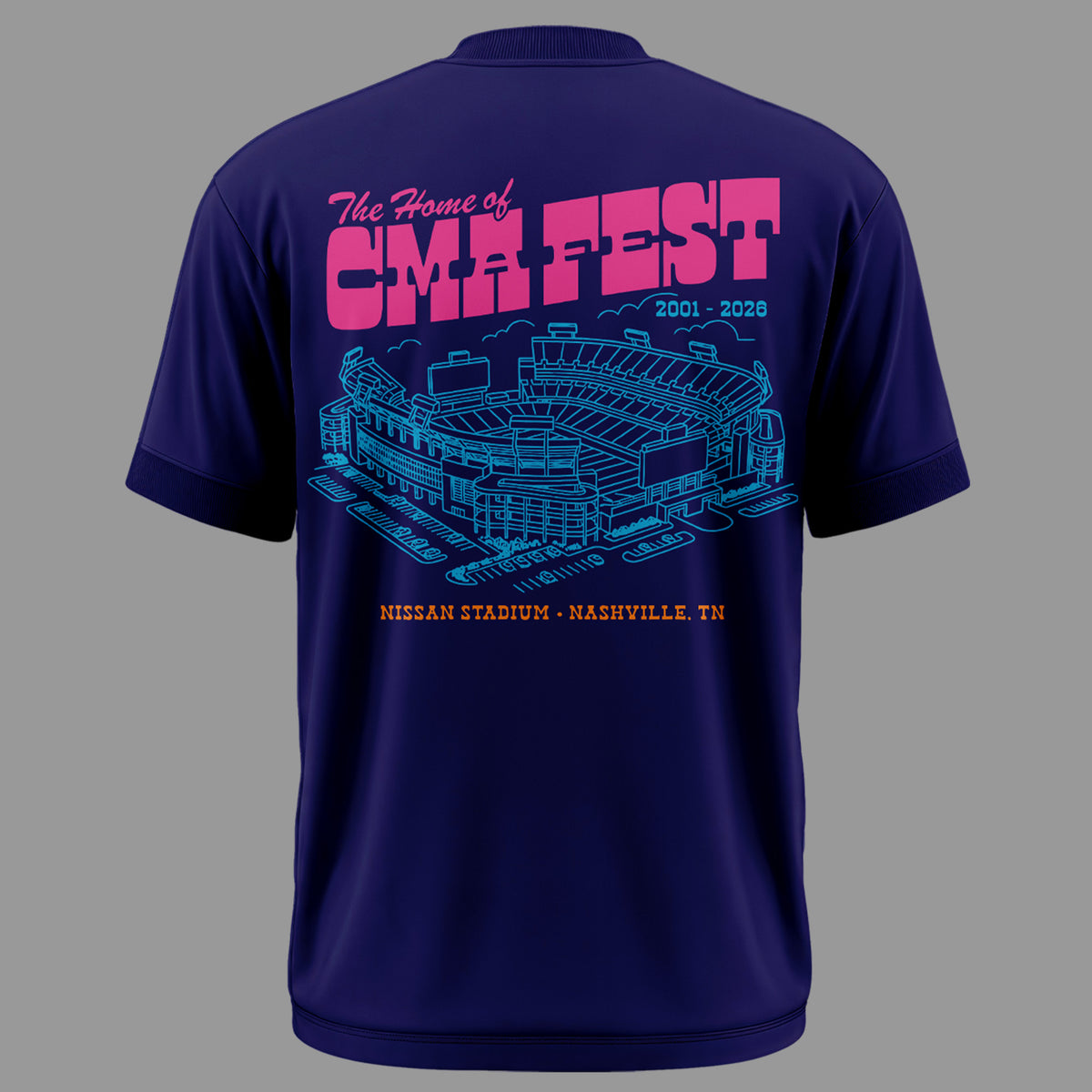 Limited Edition CMA FEST Nissan Stadium Tshirt 2026