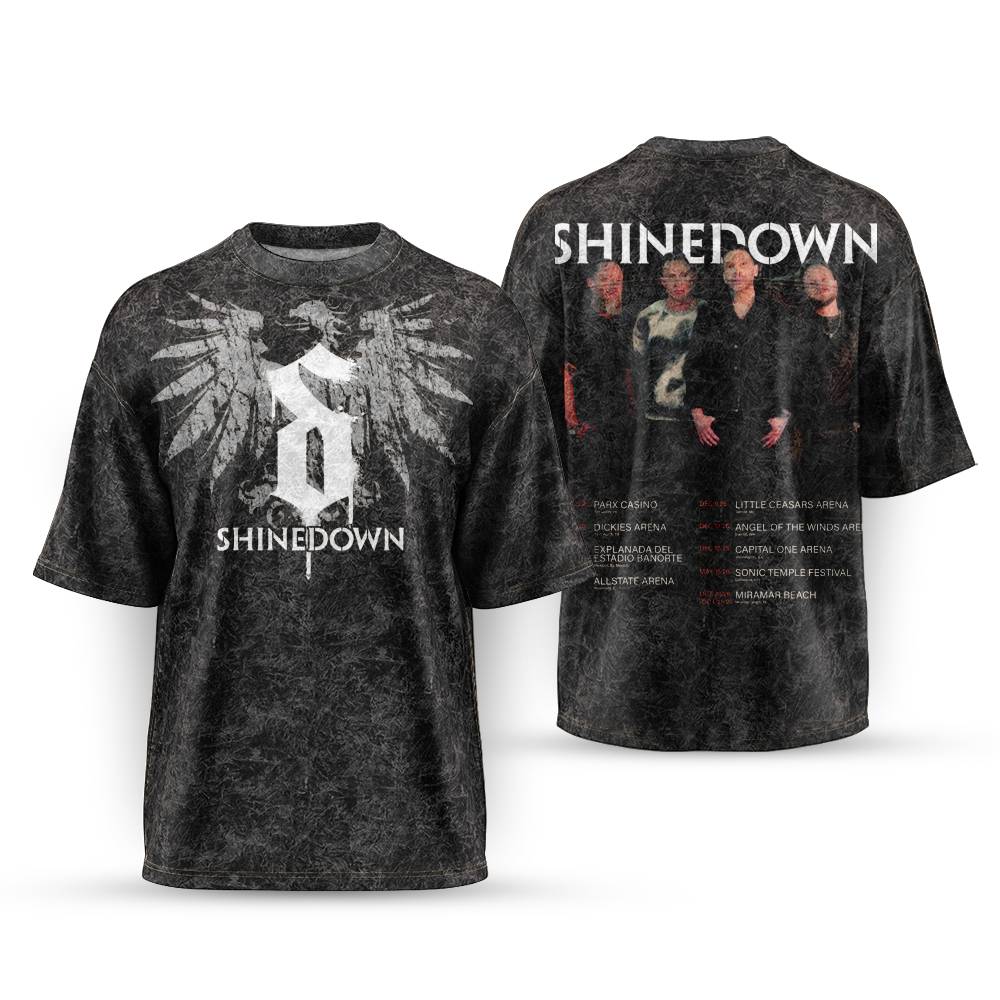 Shinedown Tour 2026_Washed - Washed T-shirt