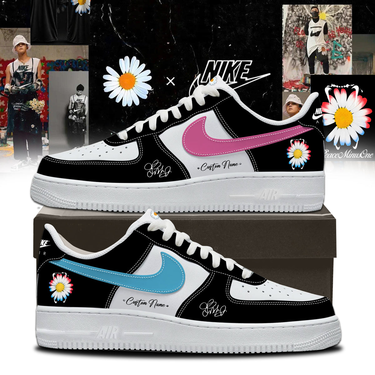 ..G-Dragon’s PEACEMINUSONE Shoes 1