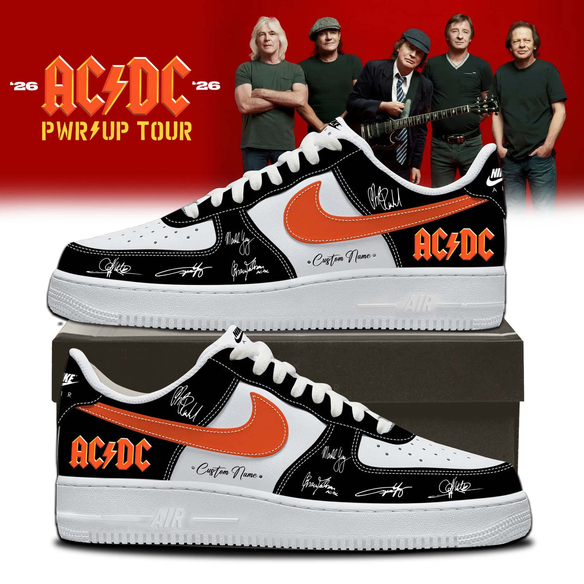 AC/DC ” Power Up Tour ” 2026 – Shoes 1