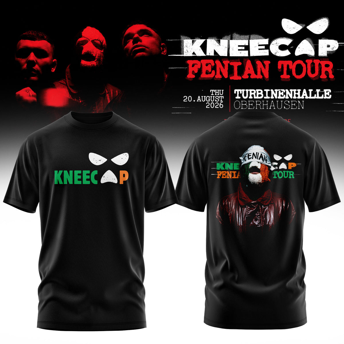 Kncap Fenian Tour 3D All-Over Print T-Shirt V6