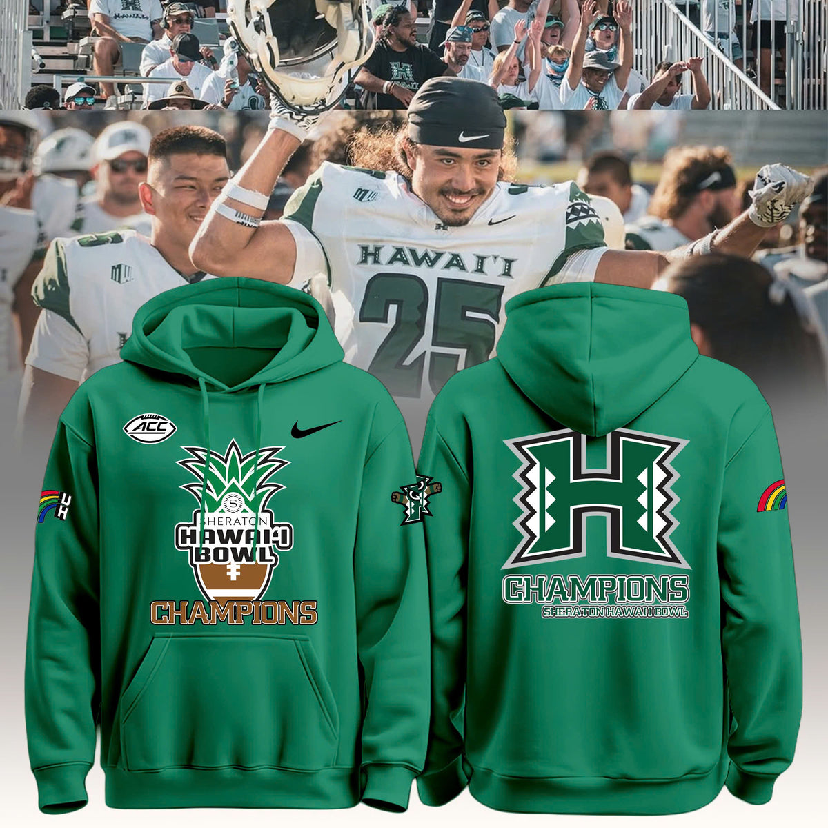 Hawai'i Bowl Champions Hoodie