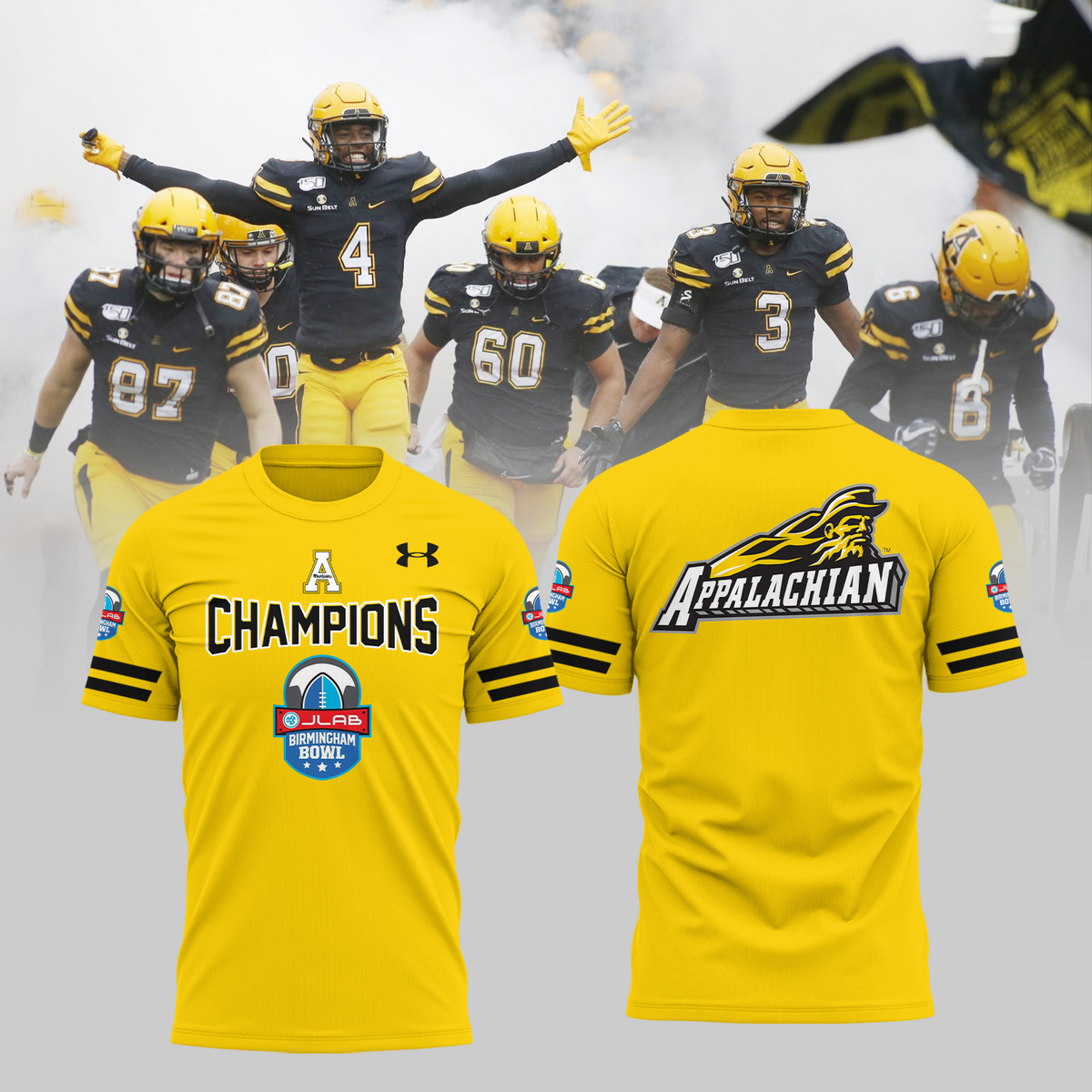 APPALACHIAN STATE – 2025 JLAB BIRMINGHAM BOWL TShirt
