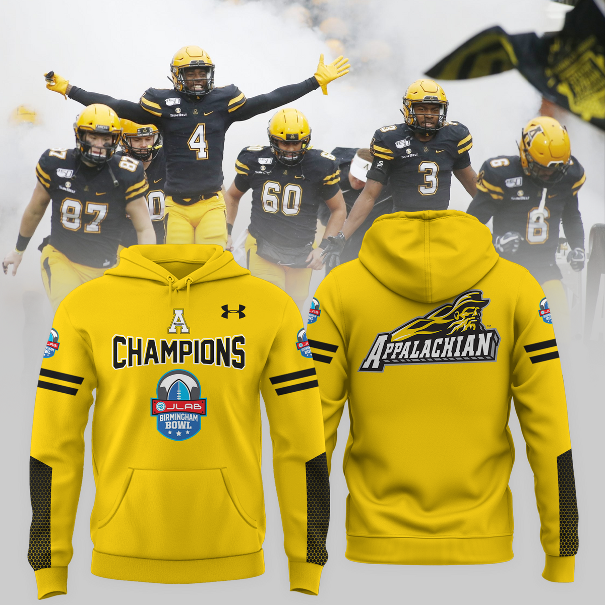 APPALACHIAN STATE – 2025 JLAB BIRMINGHAM BOWL Hoodie