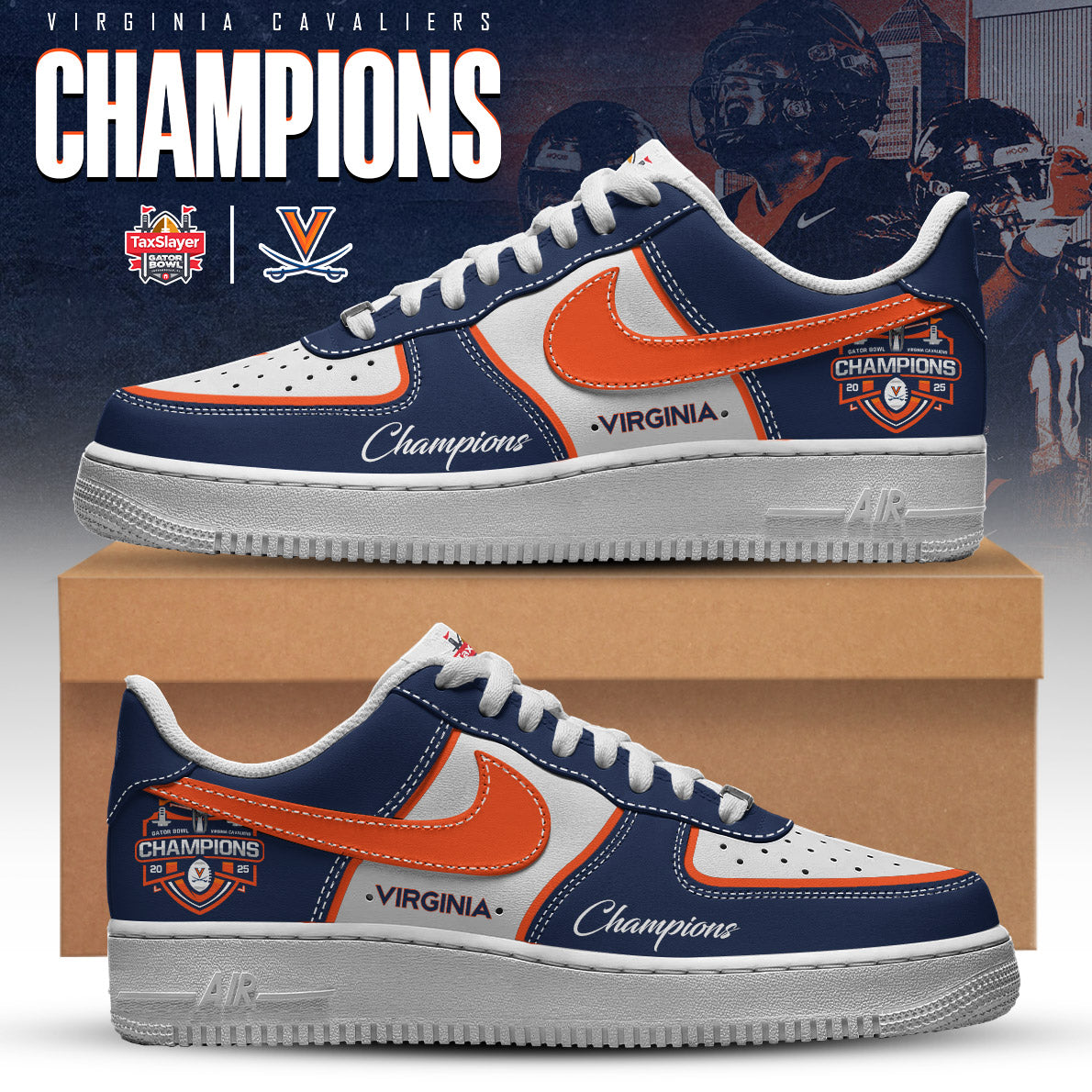 Virginia Cavaliers – Gator Bowl Champions Air Force 1