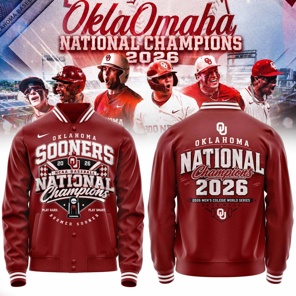 Oklahoma Sooners Baseball 2026 National Champions