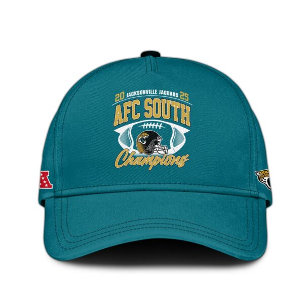 . Jacksonville Jaguars 2025 AFC South Champions Hoodie
