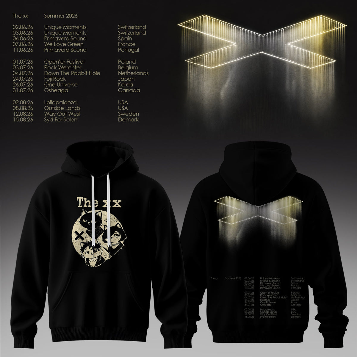THE XX Limited Summer 2026 Hoodie Collection