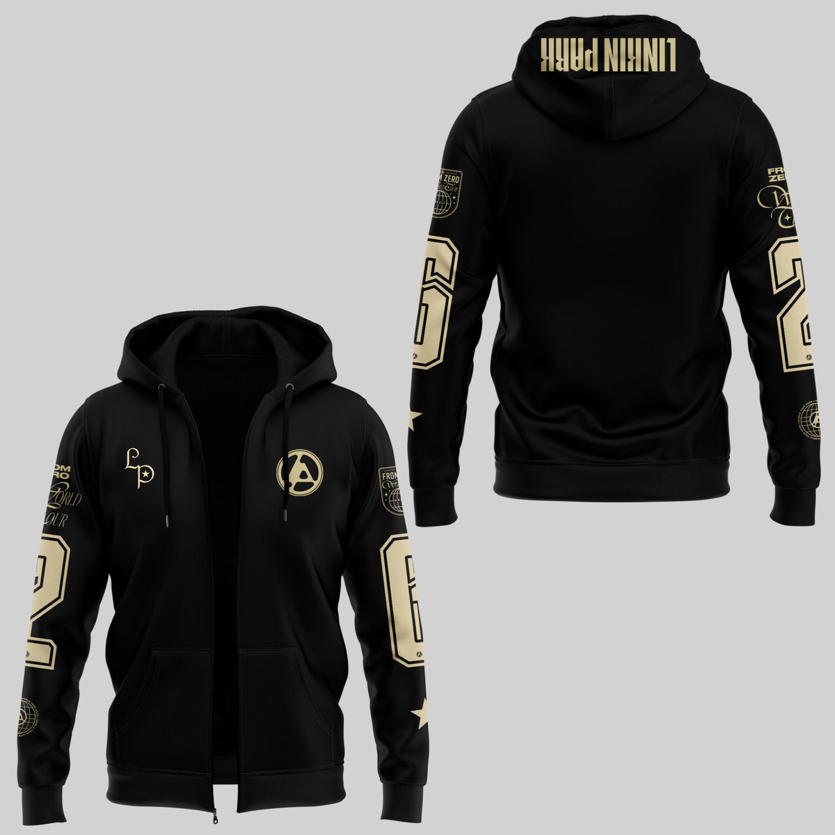 LKP “From Zero World Tour” in Munich ZIP Hoodie-KC06112601