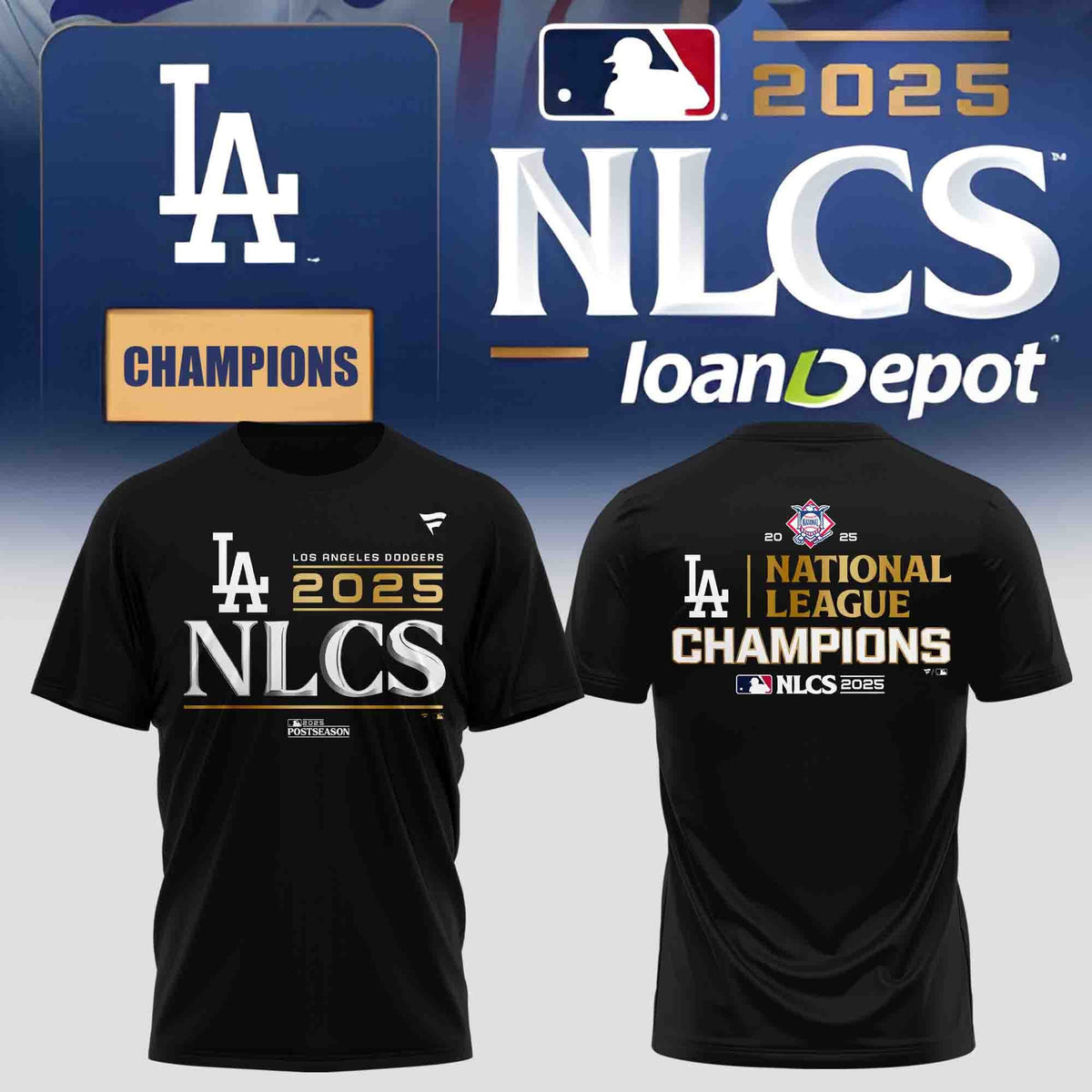 _ Los Angeles Dodgers 2025 National League Champions
