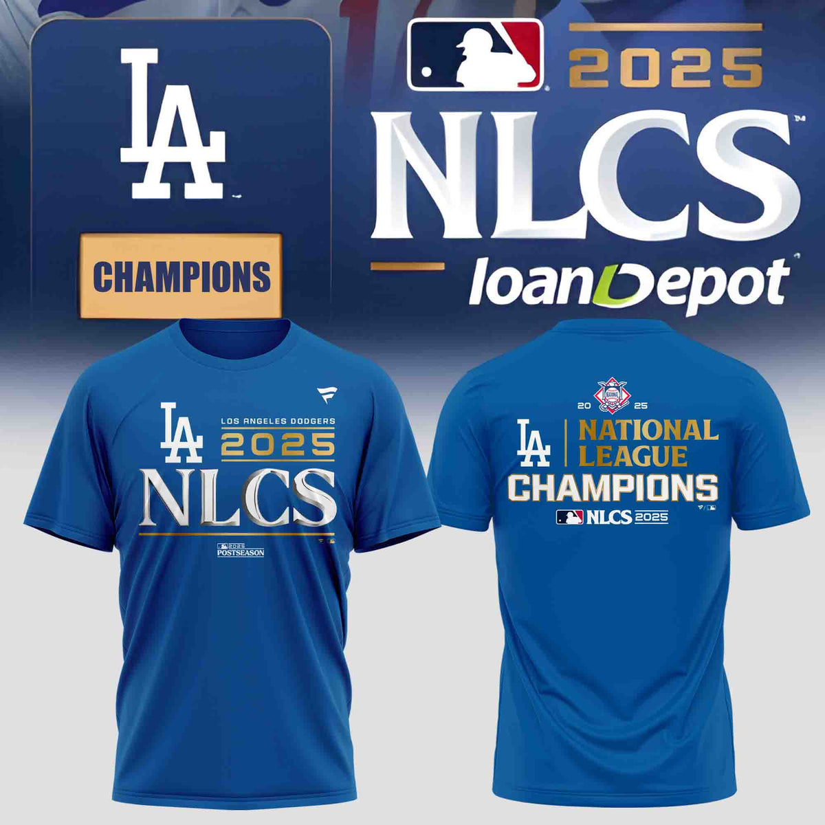 _ Los Angeles Dodgers 2025 National League Champions