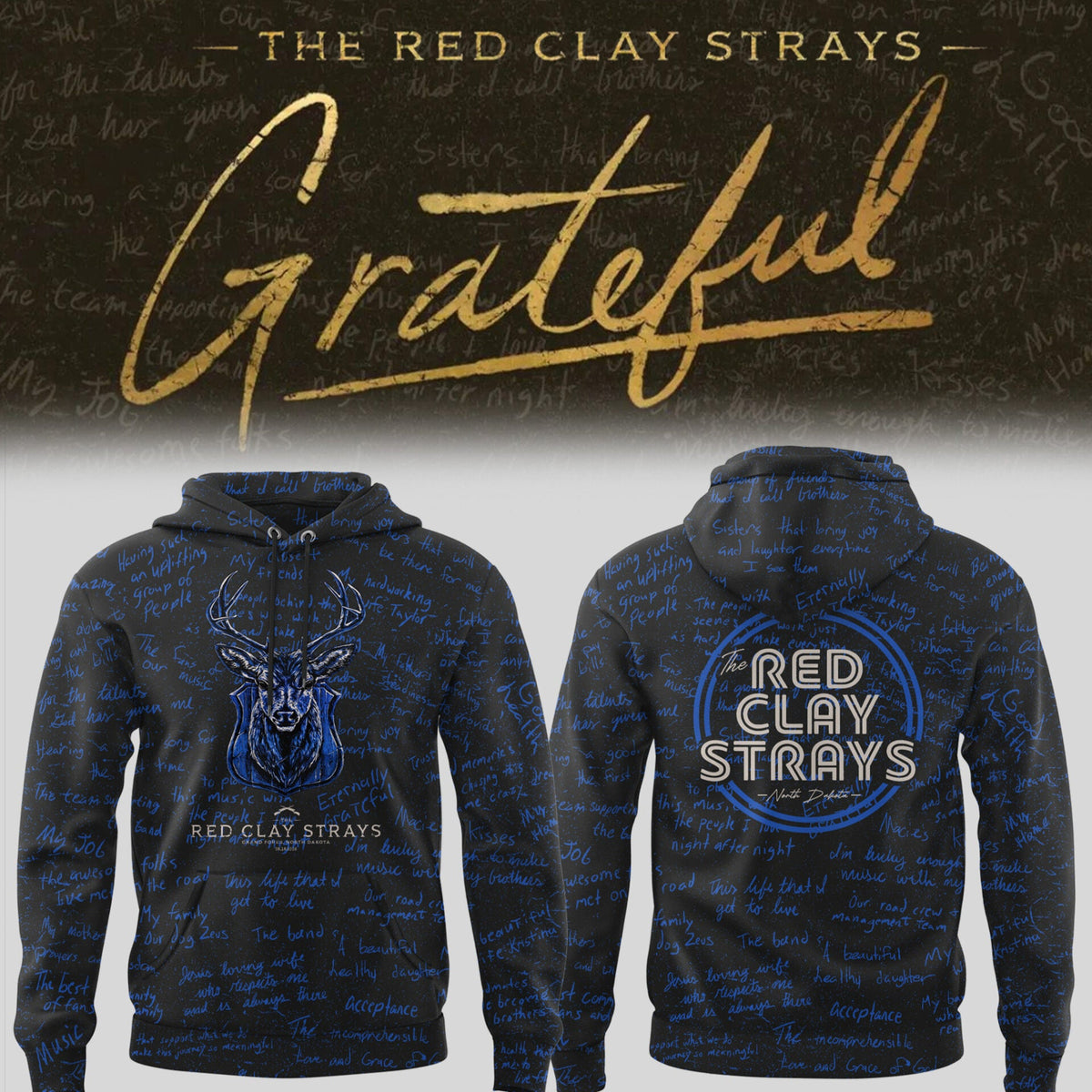 Limited Edition The Grateful Tour in Grand Forks,ND Hoodie