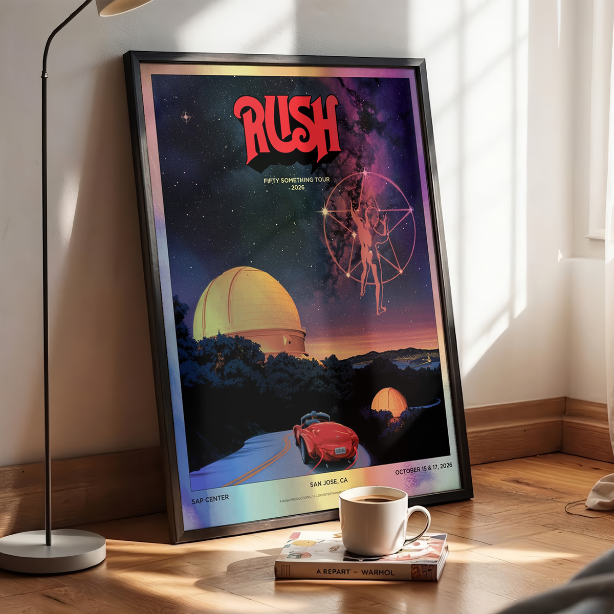 Limited Edition Fifty Something Tour 2026 Poster