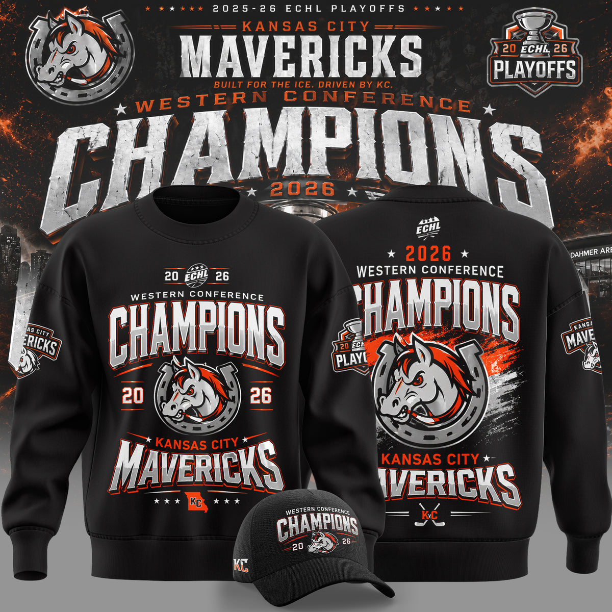 2026 Western Conference Champions Sweater