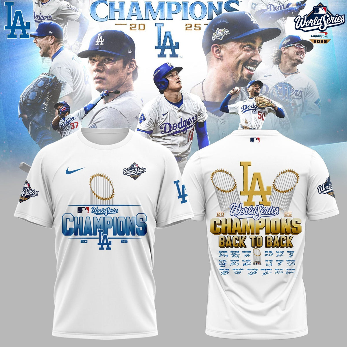 Los Angeles Dodgers 2025 World Series shirt