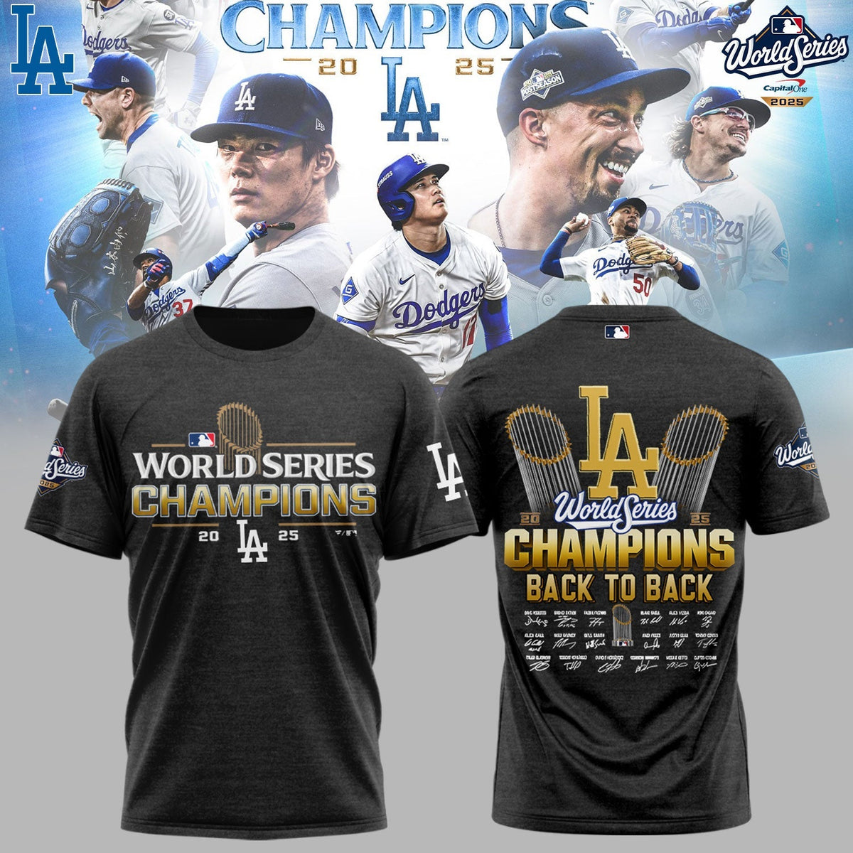 Los Angeles Dodgers 2025 World Series shirt
