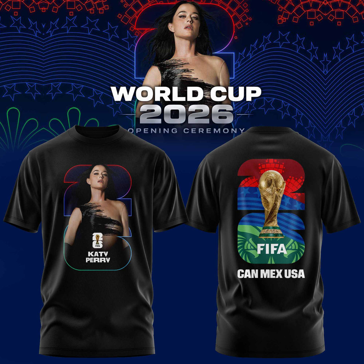 _KATY PERRY x WORLD CUP 2026 T-SHIRT