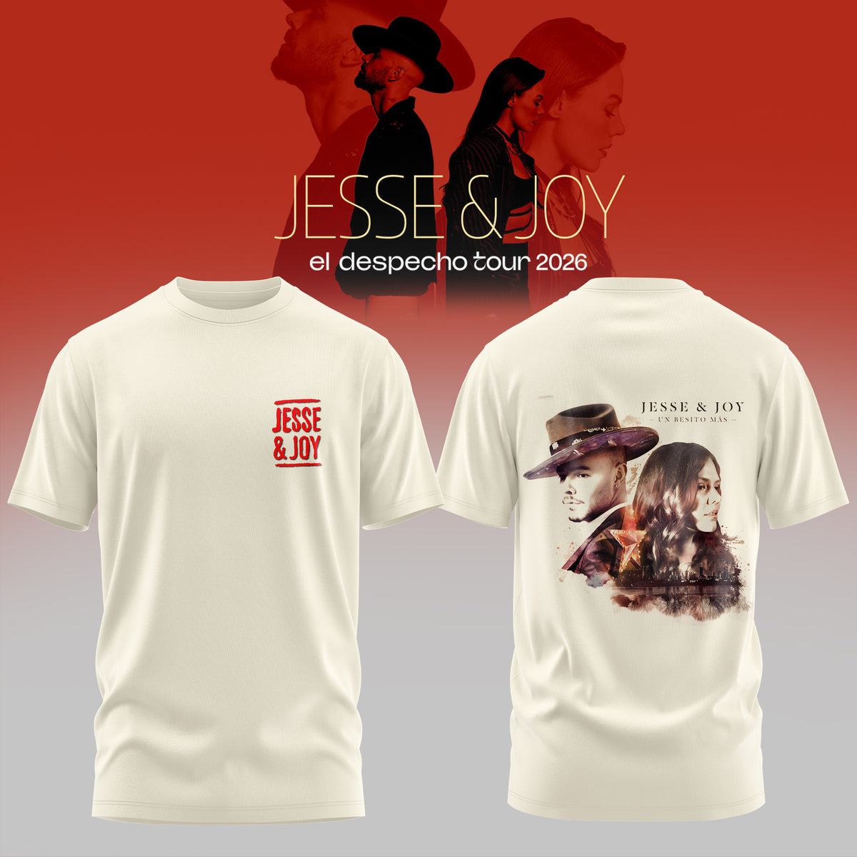 Jesse & Joy – “El Despecho Tour 2026” T-shirt