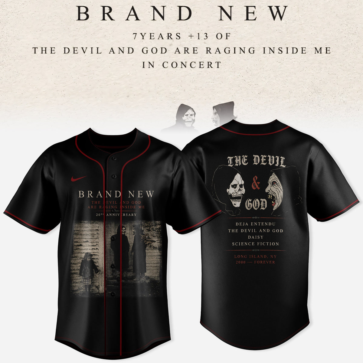 BRAND NEW – THE DEVIL AND GOD COLLECTION JERSEY