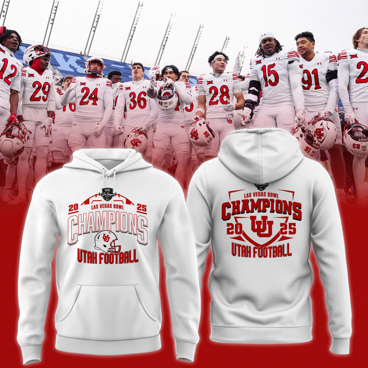 UTAH 2025 SRS DISTRIBUTION LAS VEGAS BOWL Champions Limited Edition