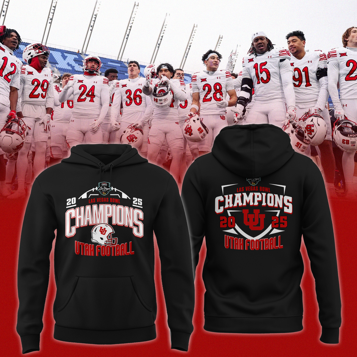 UTAH 2025 SRS DISTRIBUTION LAS VEGAS BOWL Champions Limited Edition