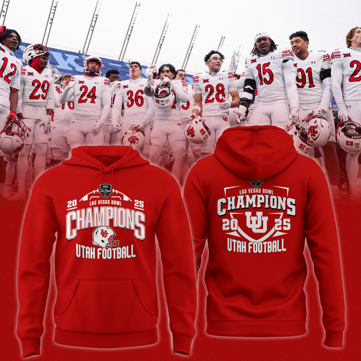 UTAH 2025 SRS DISTRIBUTION LAS VEGAS BOWL Champions Limited Edition