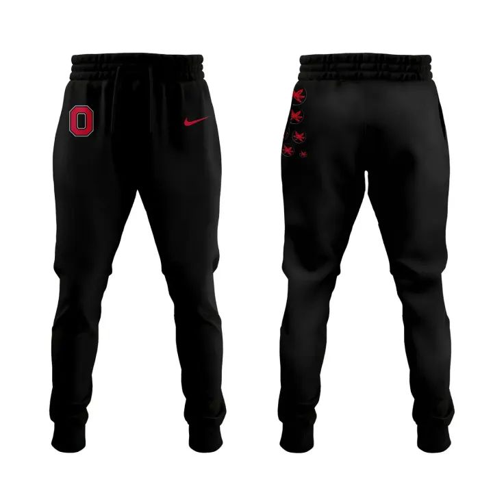 1. Ohio State Football New All-Black Tshirt