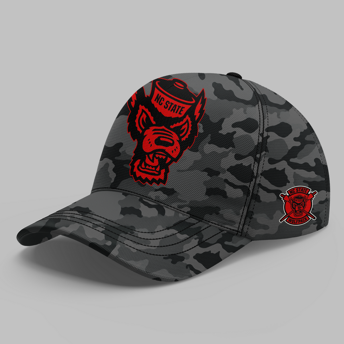 NCSU Football Black Camo 2026 SWEATSHIRT