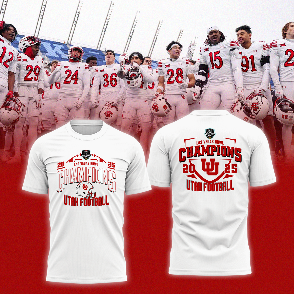 UTAH 2025 SRS DISTRIBUTION LAS VEGAS BOWL Champions Limited Edition
