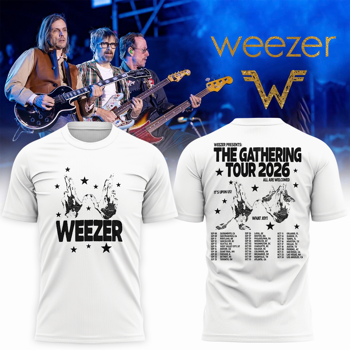 Limited Edition The Gathering World Wide Tour T-Shirt