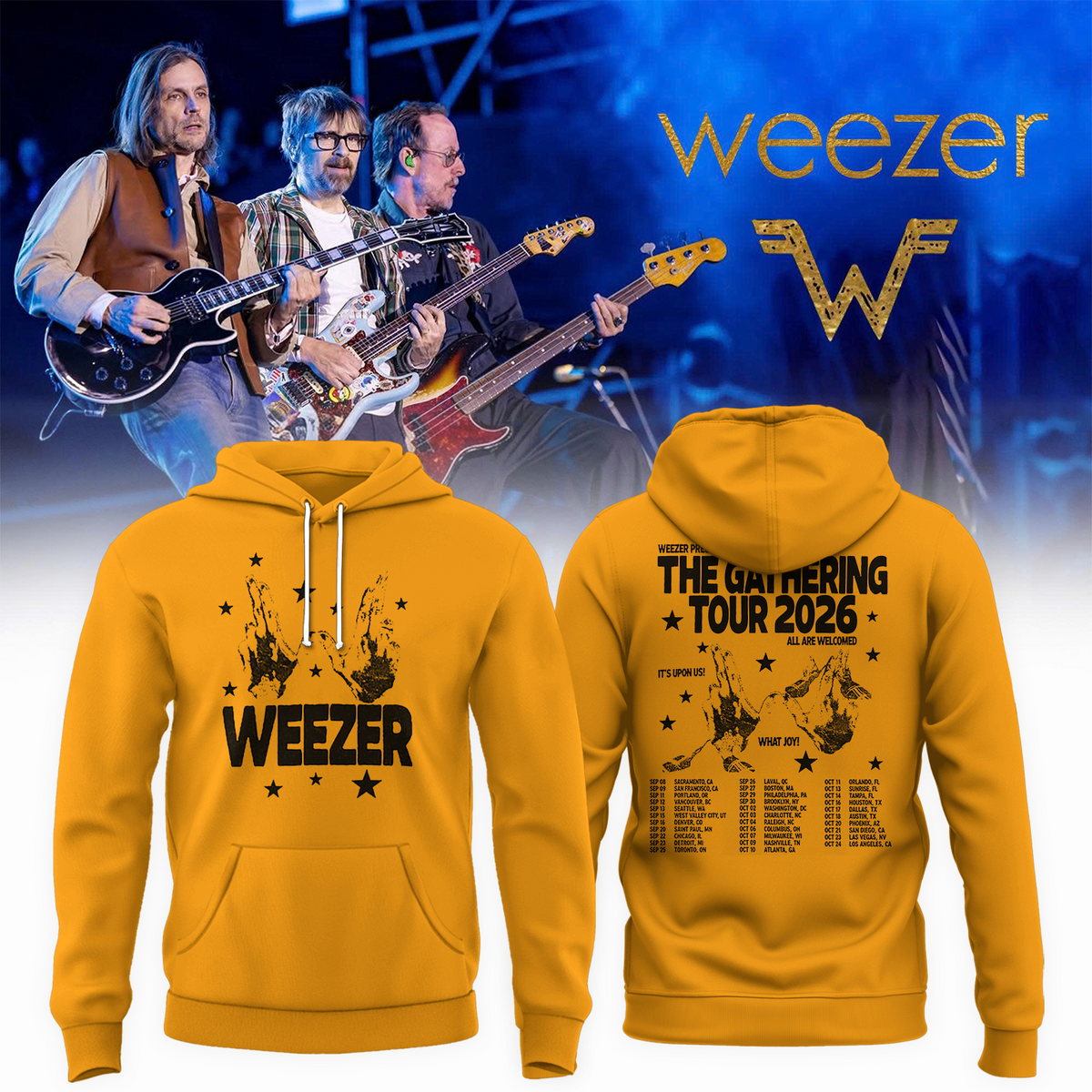 Limited Edition The Gathering World Wide Tour Hoodie