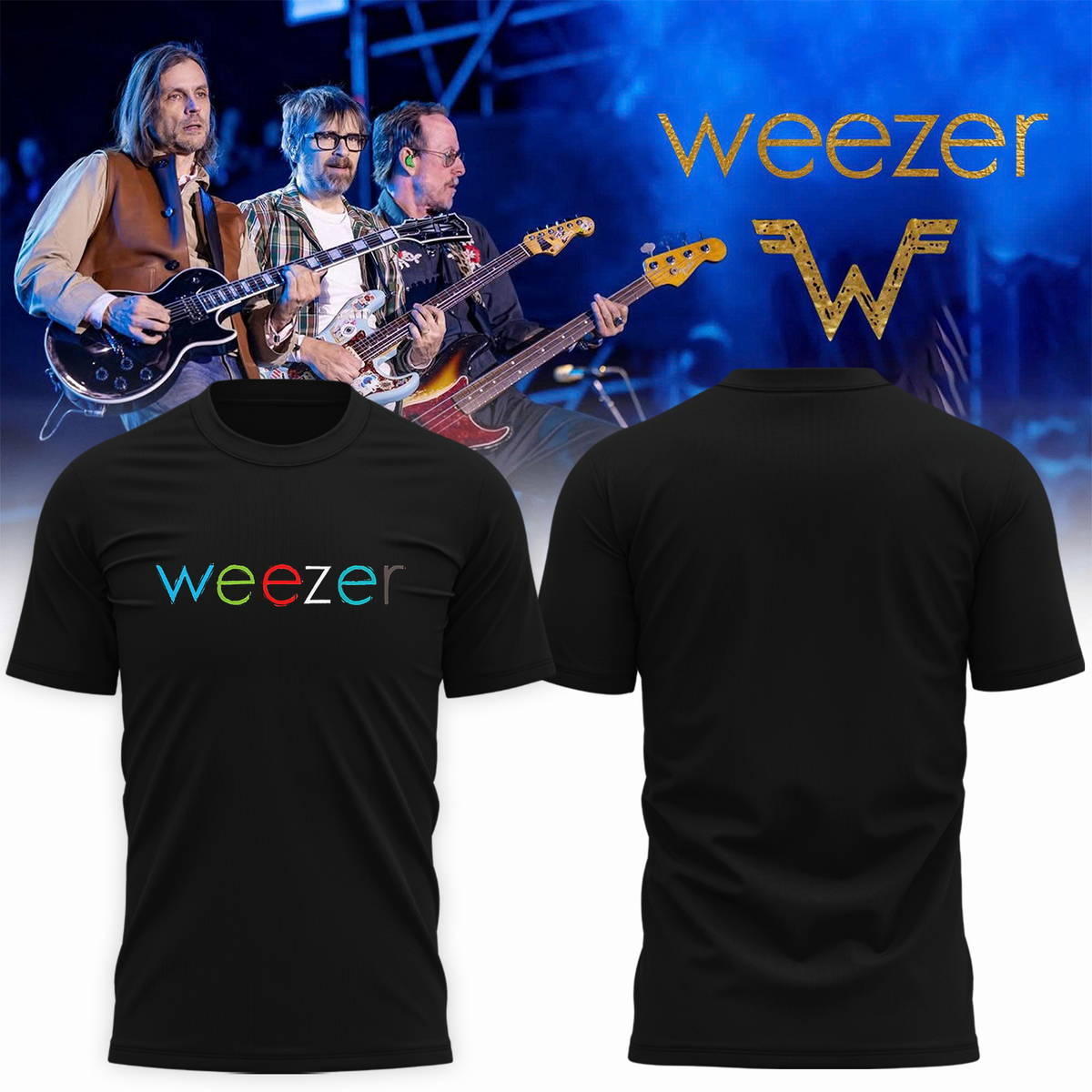 Limited Edition Weezer Coloring Book T-Shirt