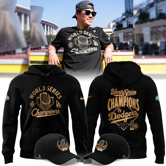 LA Dodgers – 2025 World Series Champions Limited Edition Combo Hoodie