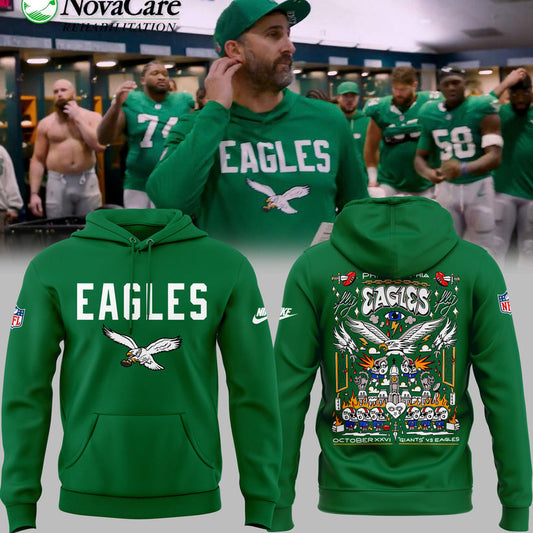 Philadelphia Eagles Seeing (Kelly) Green Hoodie