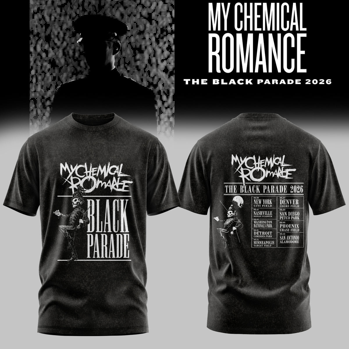 M.C.R – The Black Parade Tour NA 2026 Limited T-Shirt