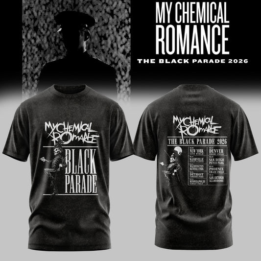 M.C.R – The Black Parade Tour NA 2026 Limited T-Shirt