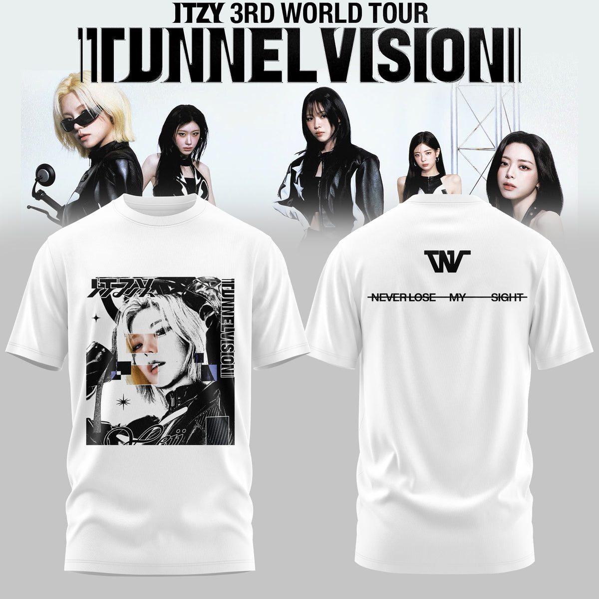 ITZY: 3RD WORLD TOUR Limited T-Shirt – Yeji