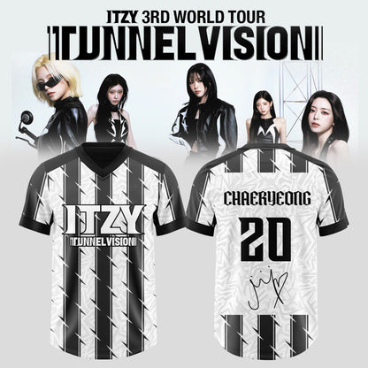 ITZY: 3RD WORLD TOUR Exclusive Football Jersey