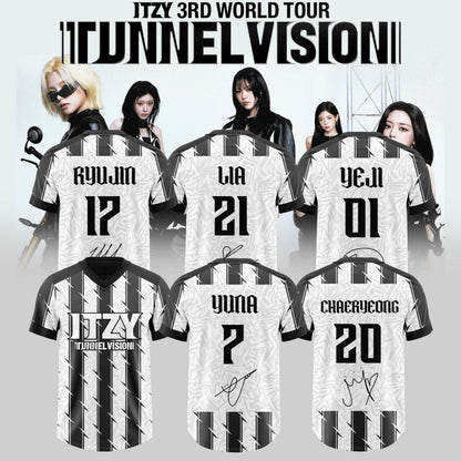 ITZY: 3RD WORLD TOUR Exclusive Football Jersey