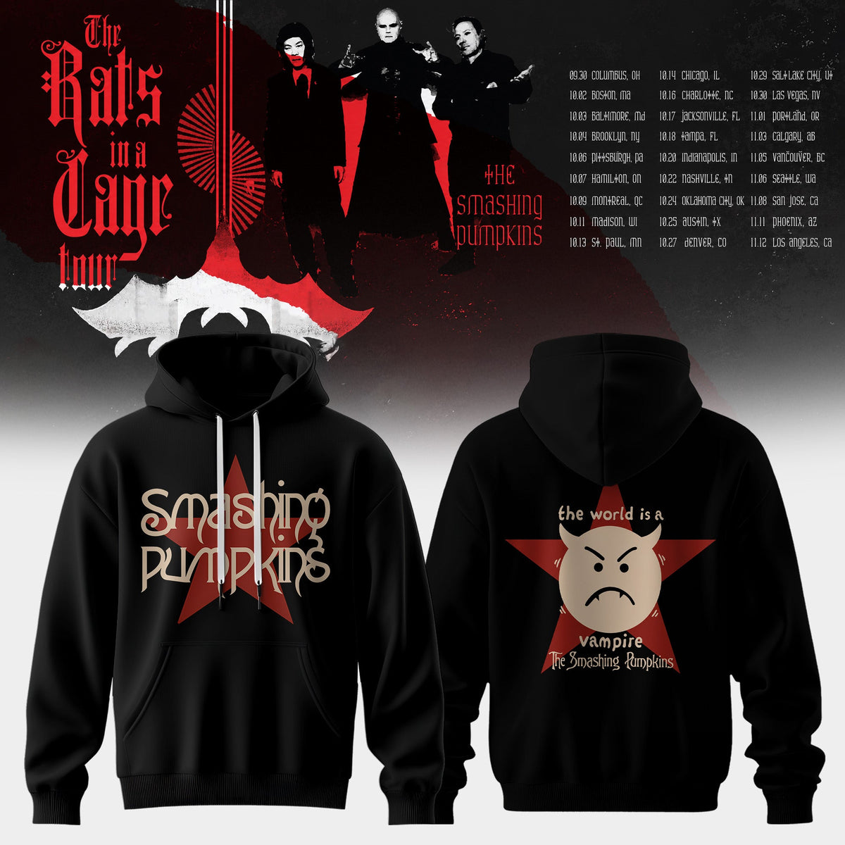 _ The Rats In A Cage Tour 2026 Edition Hoodie