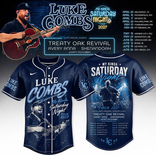 LUKE COMBS — MY KINDA SATURDAY NIGHT TOUR 2027 JERSEY