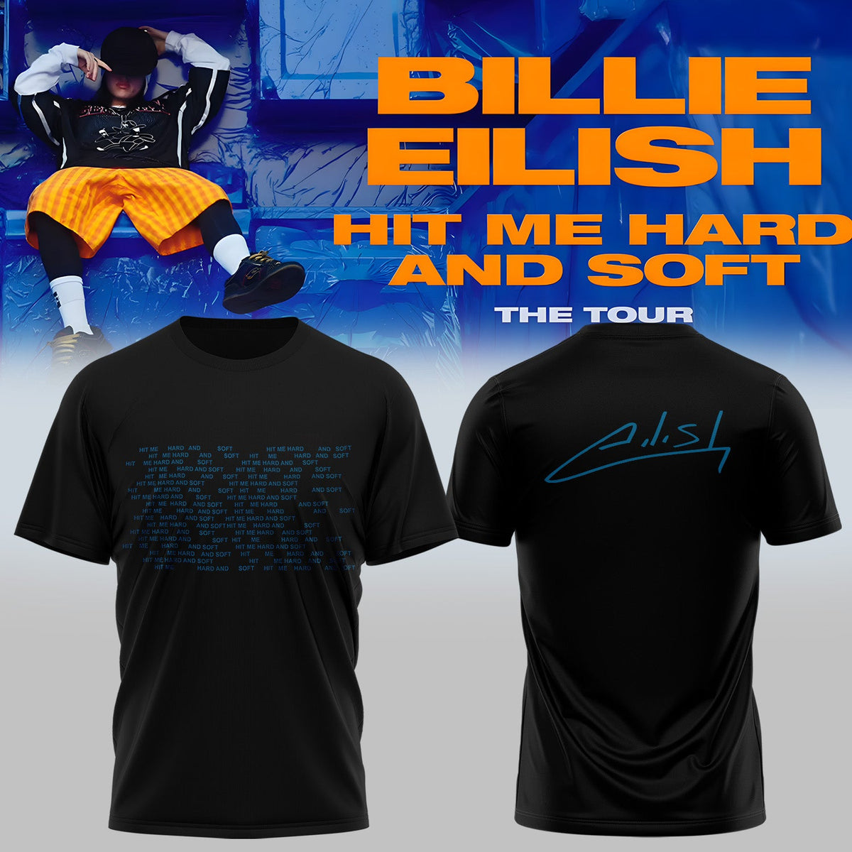 Billie Eilish Hit Me Hard and Soft: The Tour Shirt