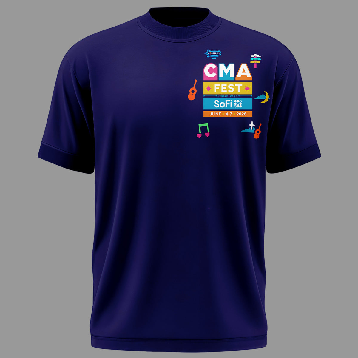 Limited Edition CMA FEST Nissan Stadium Tshirt 2026