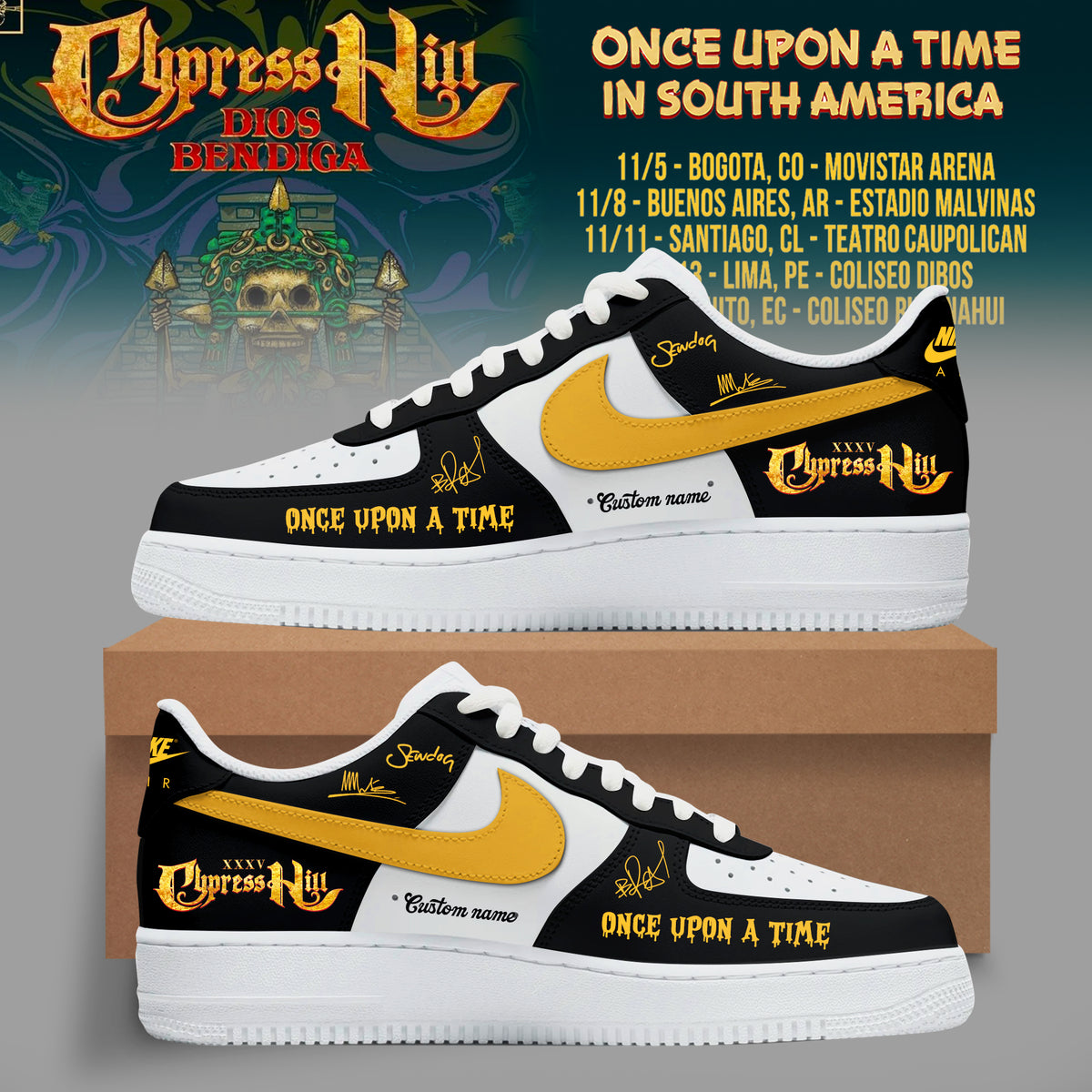 CYPRESS HILL – ONCE UPON A TIME SHOES