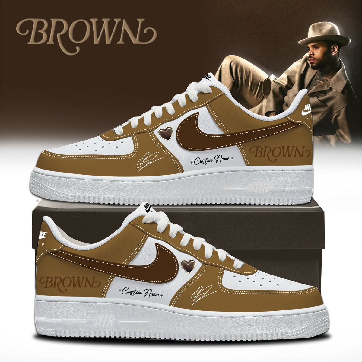 _.CHRIS BROWN’S BROWN ALBUM Shoes