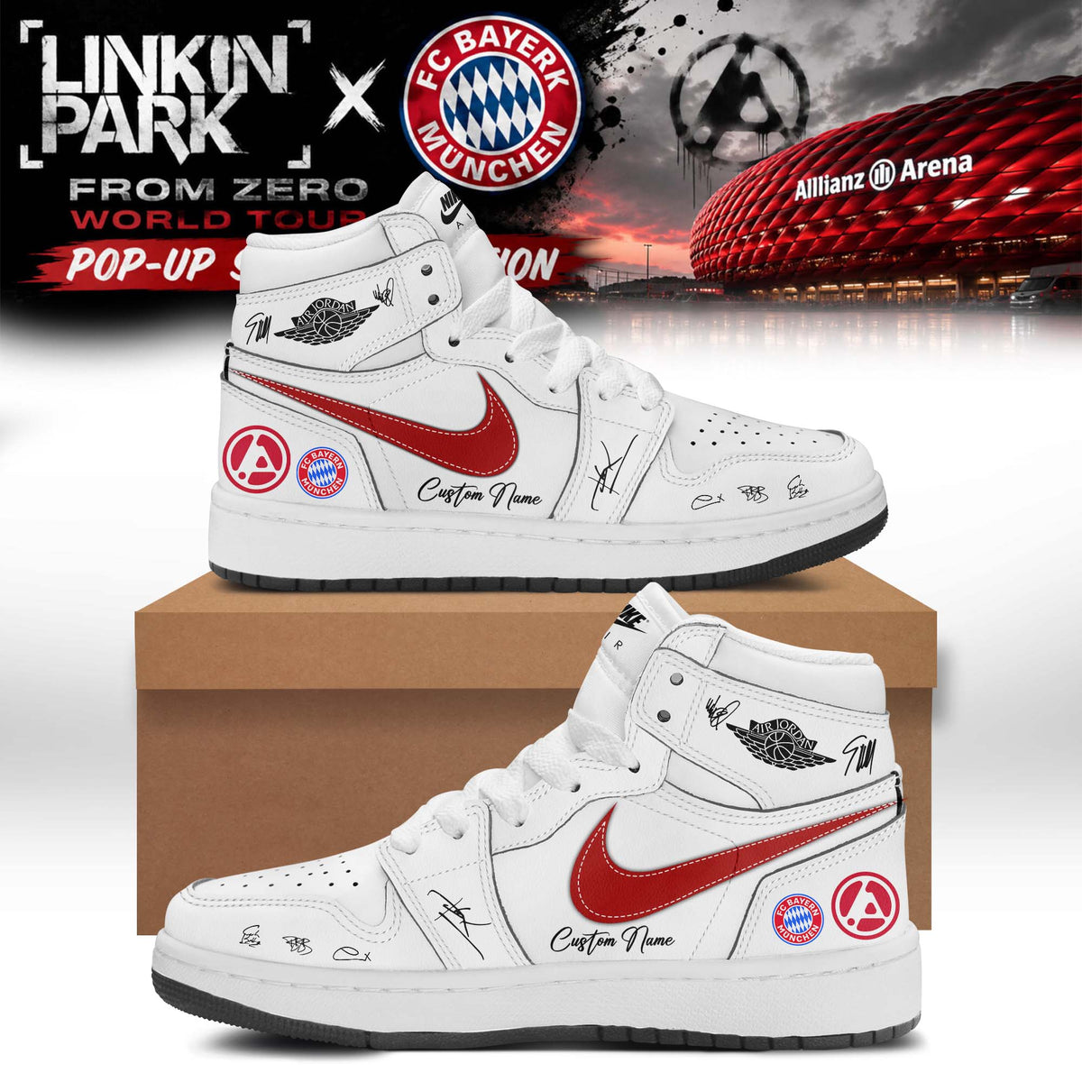 Linkin Park x FC Bayern München Shoes 24